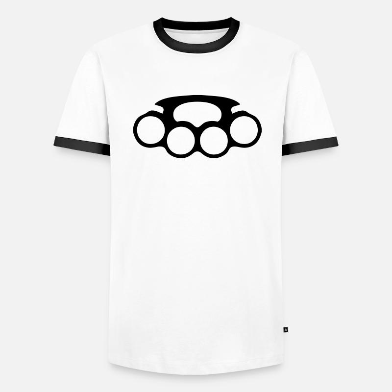 knuckle-duster Men's Ringer Shirt