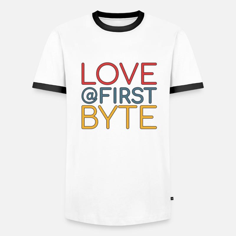 Data Science Scrum Team premier octet Admin Agile T-shirt contrasté Homme
