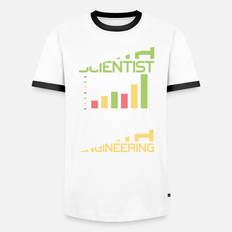 Data Scientists Can Do Data Engineering Männer Kontrast-T-Shirt