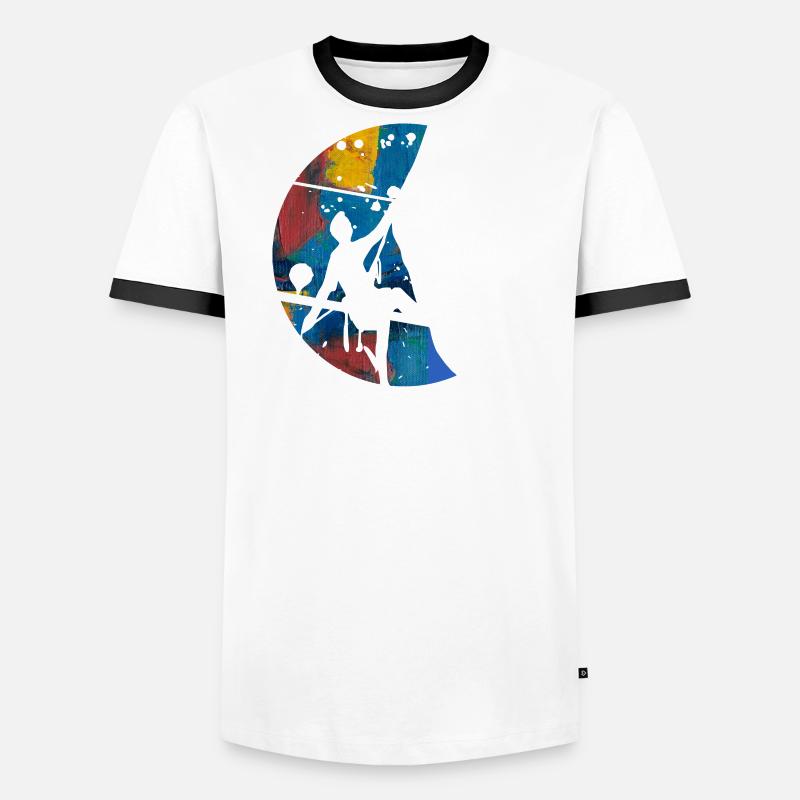 Escalade Temps Libre Cadeau Grimpeur T-shirt contrasté Homme
