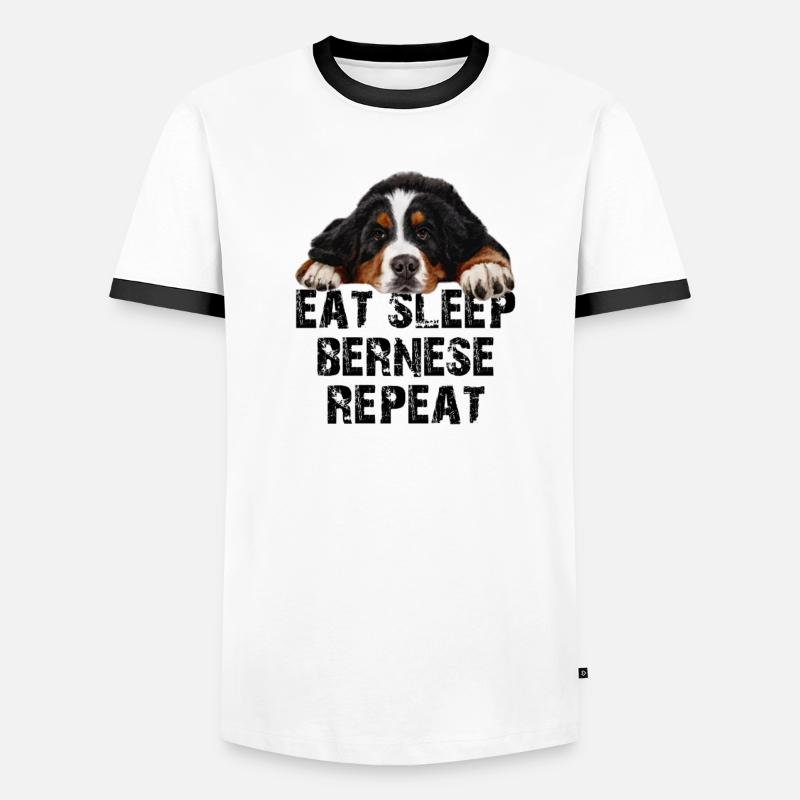 Bouvier bernois T-shirt contrasté Homme