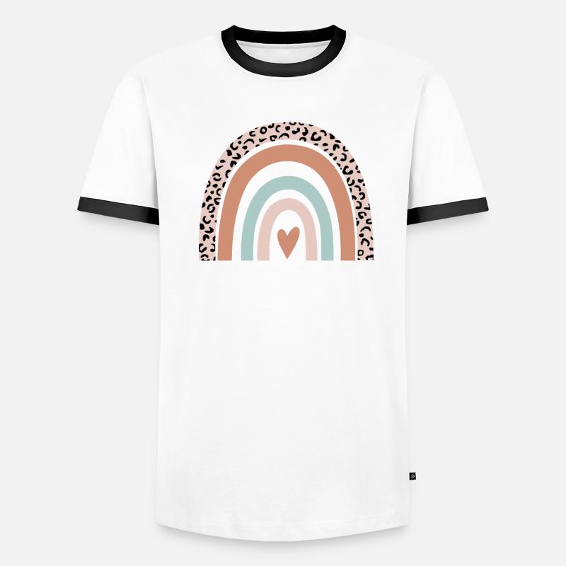 Conservator Rainbow Leopard Funny Conservator Men's Ringer Shirt