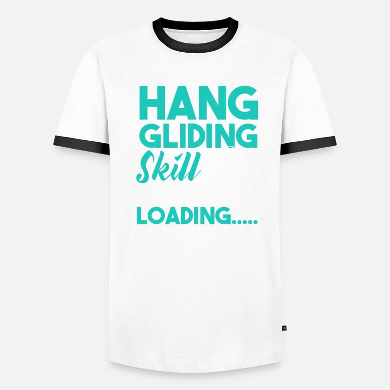 Hang Gliding Hang Gliding Skill Loading Men's Ringer Shirt
