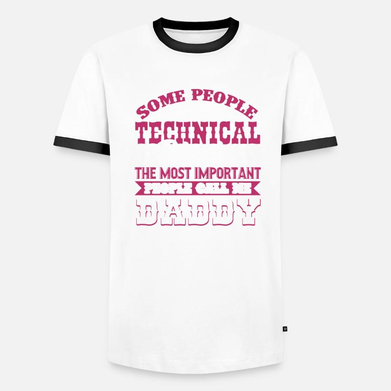 Technical Director Technical Director Daddy Men's Ringer Shirt