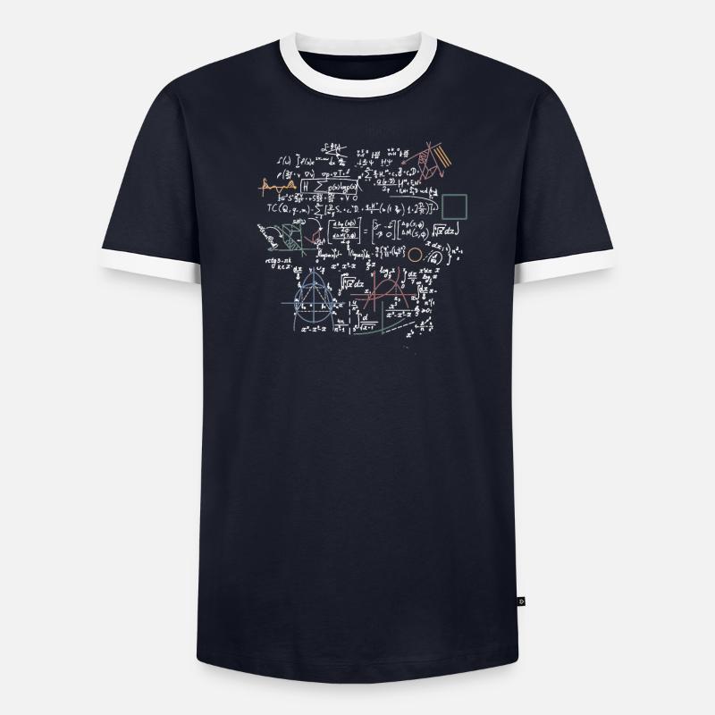 What Partie maths Mathe Solution Mathématiques Mathématiques T-shirt contrasté Homme