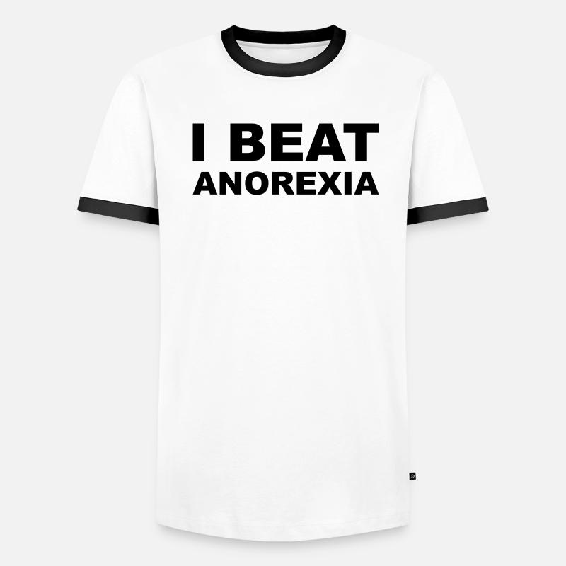 Anorexia T-shirt contrasté Homme