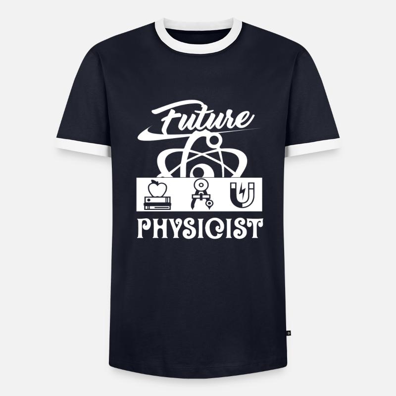 Physicist Future Physicist - Men's Ringer Shirt - undefined