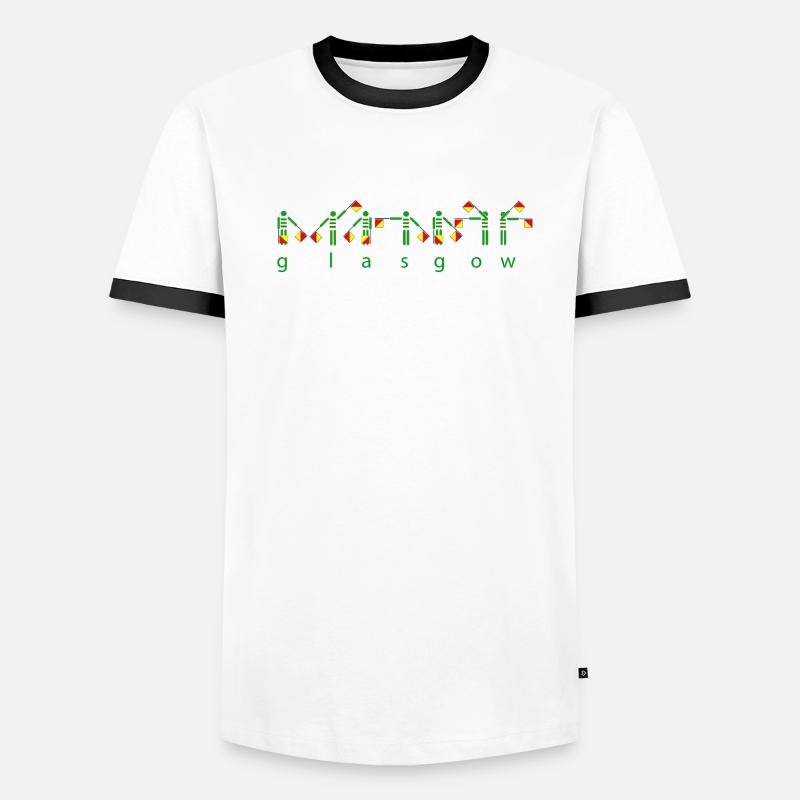 Glasgow Semaphore Men's Ringer Shirt