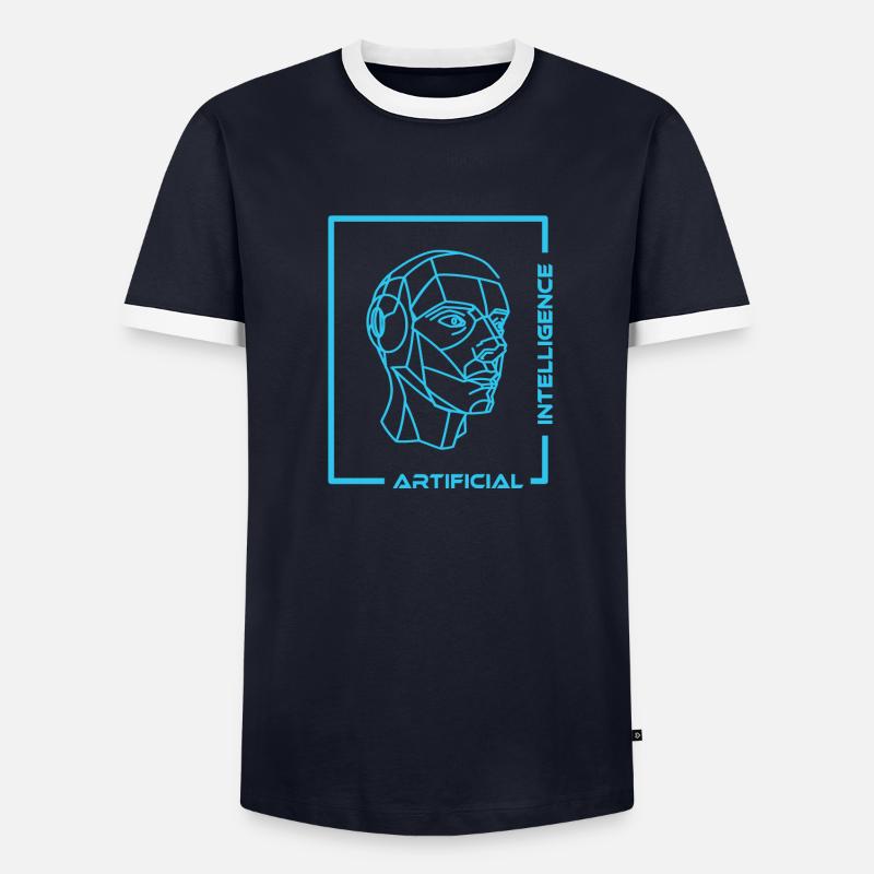 Intelligence artificielle T-shirt contrasté Homme