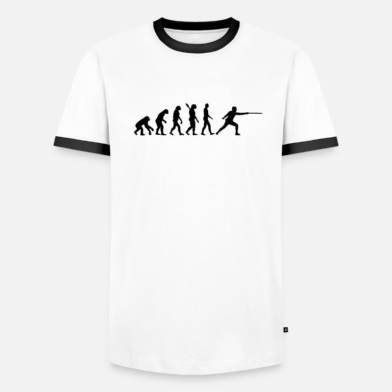 Fencing Men's Ringer Shirt