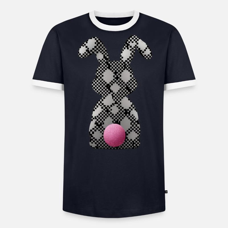 Easter Bunny Männer Kontrast-T-Shirt