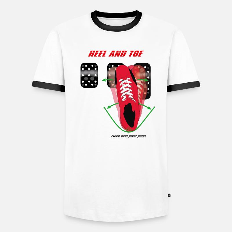 HEEL AND TOE Men's Ringer Shirt