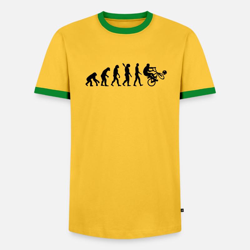 Radball - Männer Kontrast-T-Shirt - undefined