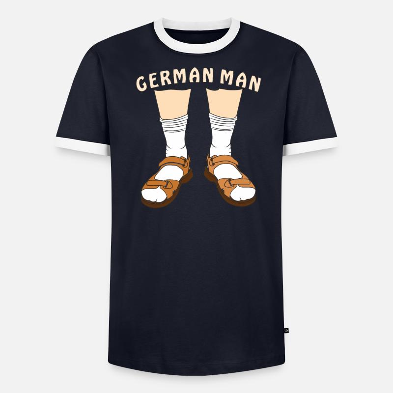 GERMAN MAN T-shirt contrasté Homme