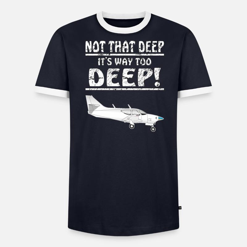 MOTORFLIEGER PAS SI PROFOND T-shirt contrasté Homme