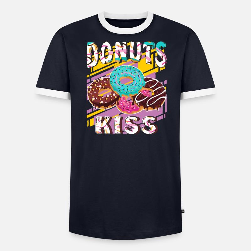 DONUTS BAISER T-shirt contrasté Homme