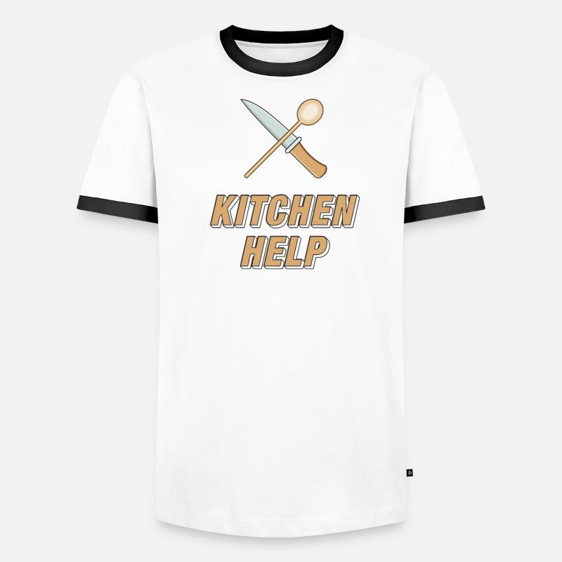 KITCHEN HELP Men's Ringer Shirt