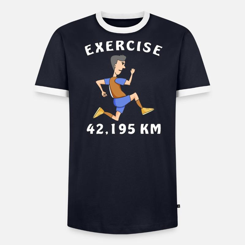 EXERCISE RUNNER Men's Ringer Shirt