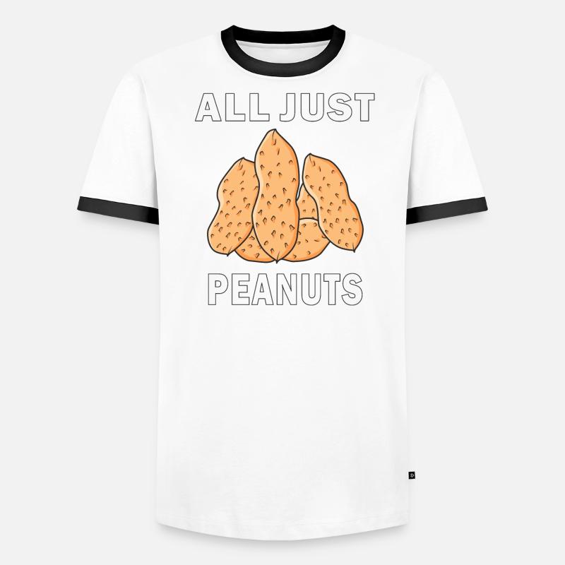 PEANUTS Men's Ringer Shirt