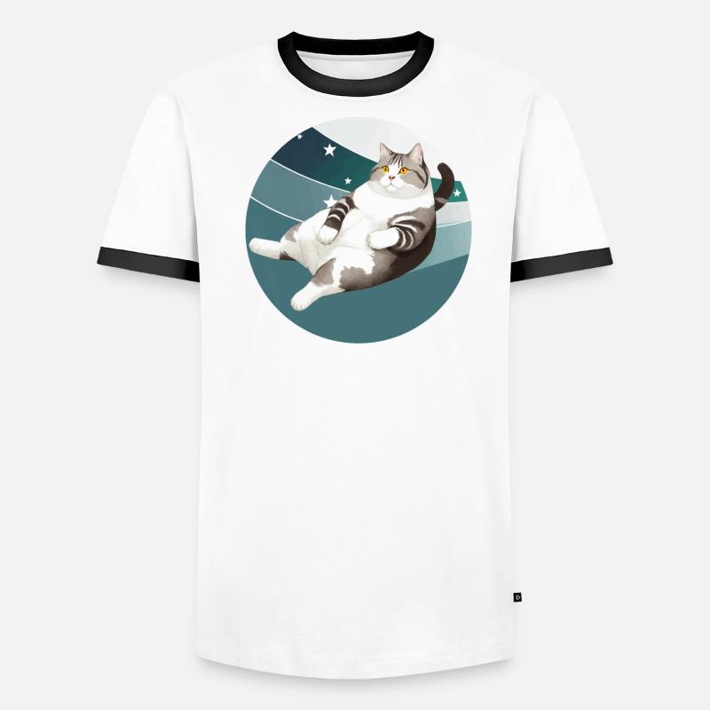 PLIAGE CHAT T-shirt contrasté Homme