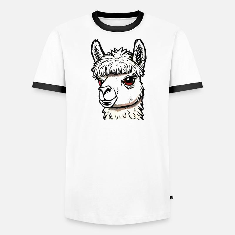 QUARTIER D’ALPAKA T-shirt contrasté Homme