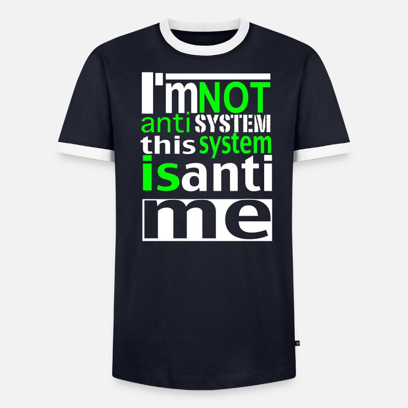 system Men's Ringer Shirt