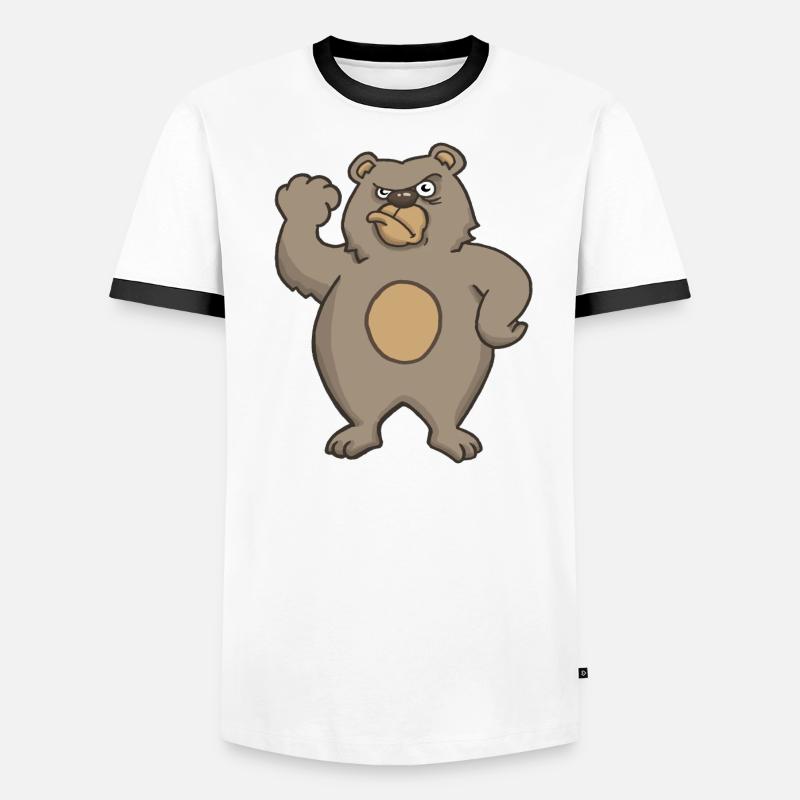 grumpybear Männer Kontrast-T-Shirt