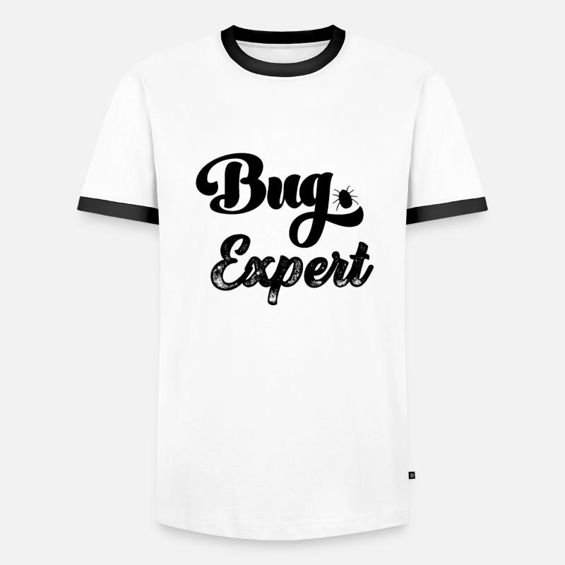 Bug Expert Bugs Gamer Computer Scientist Programming T-shirt contrasté Homme