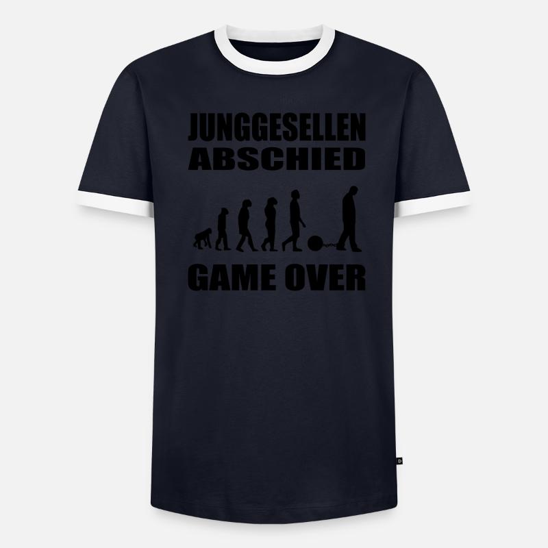 JGA Männer Kontrast-T-Shirt