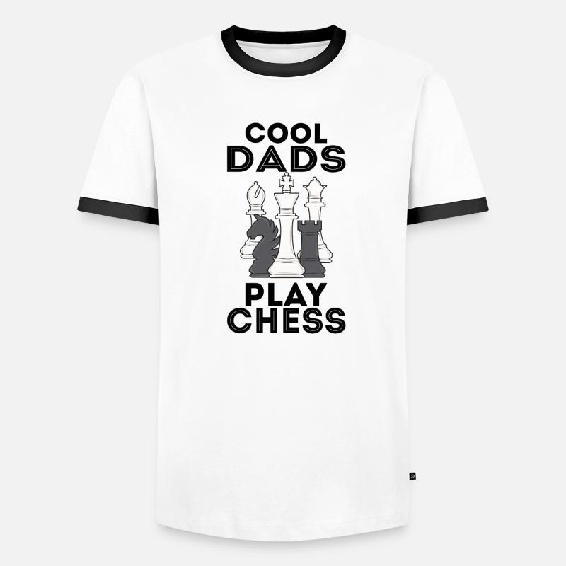 Échecs T-shirt contrasté Homme
