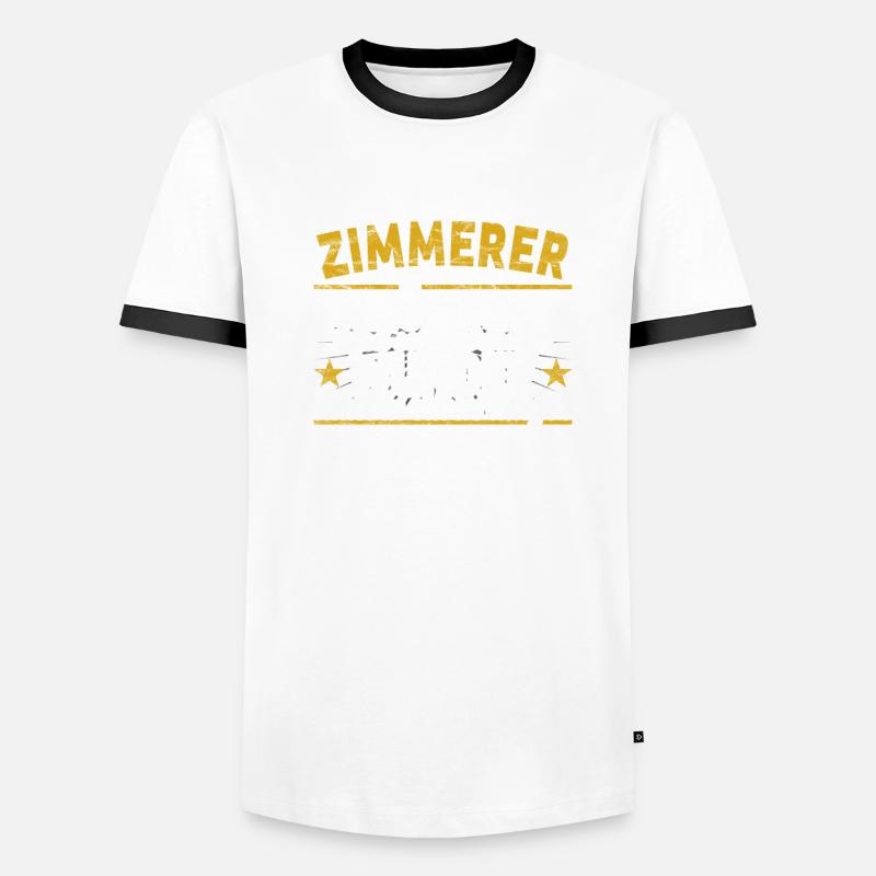 Zimmerer Männer Kontrast-T-Shirt