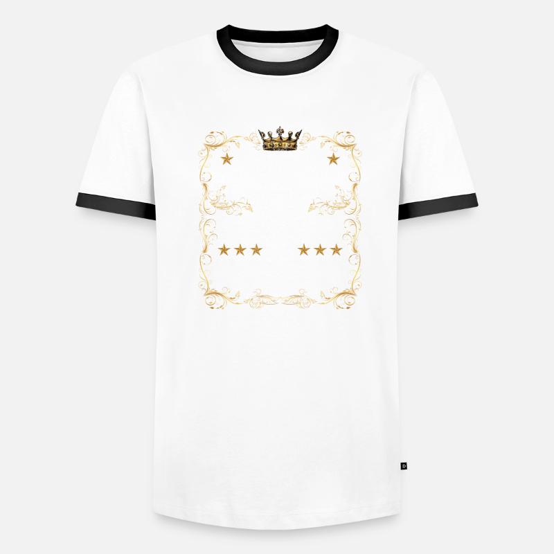 Zimmerer Männer Kontrast-T-Shirt