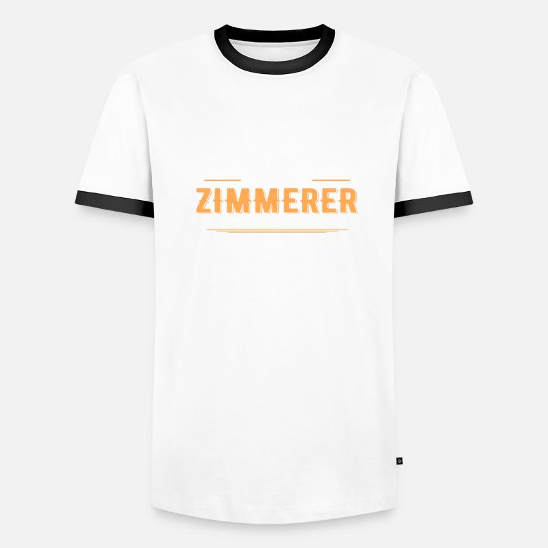 Zimmerer Männer Kontrast-T-Shirt