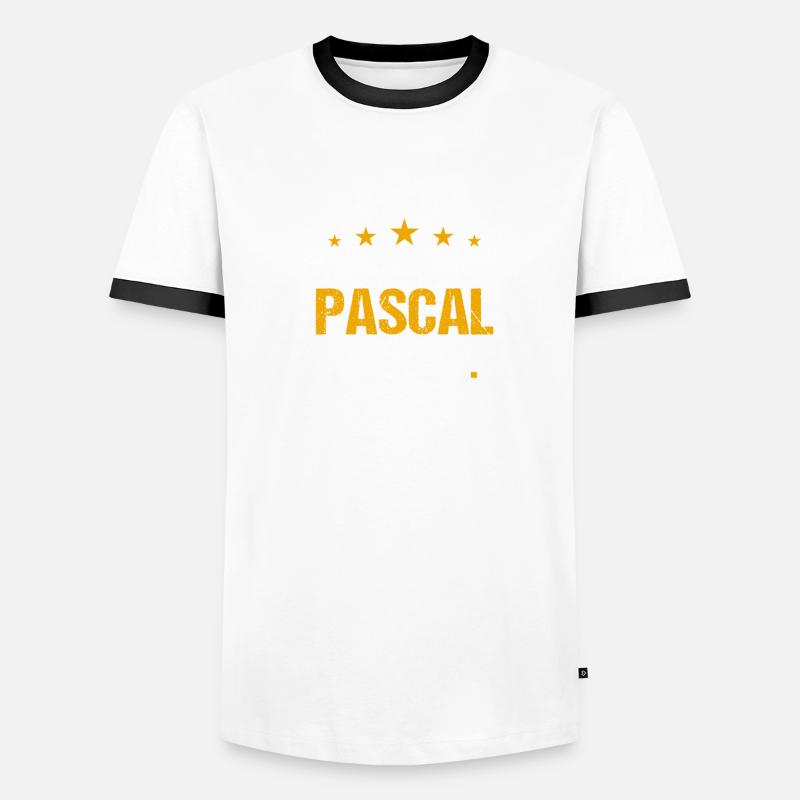 Lass das mal den Pascal machen Name Männer Kontrast-T-Shirt