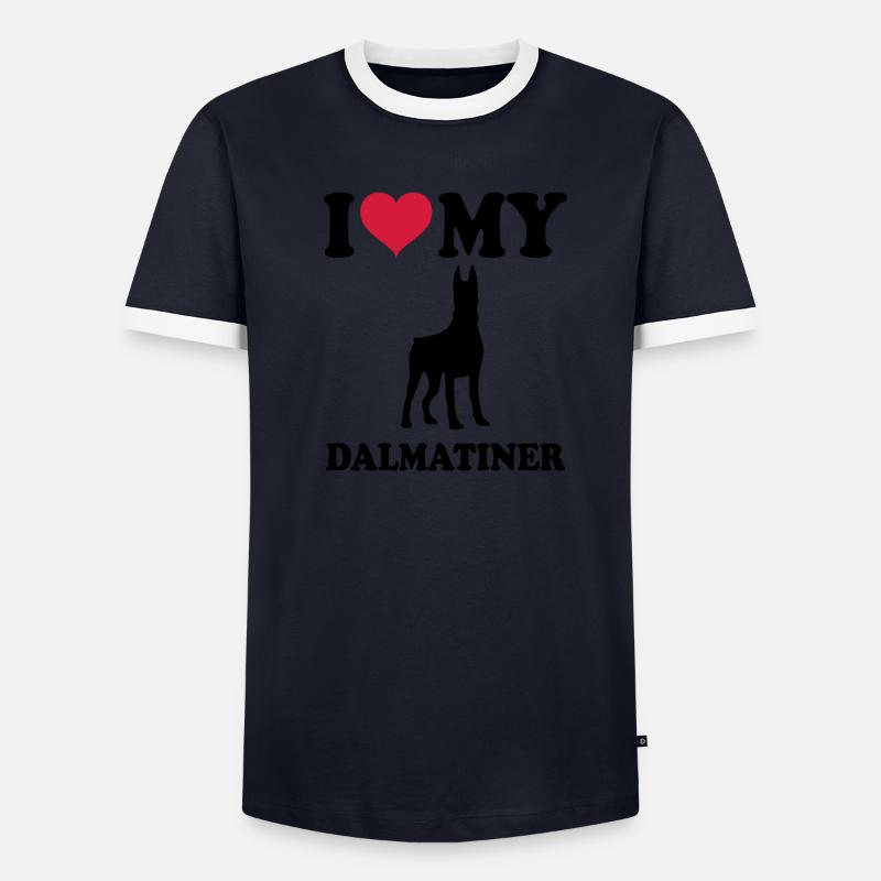 Doberman Men's Ringer Shirt