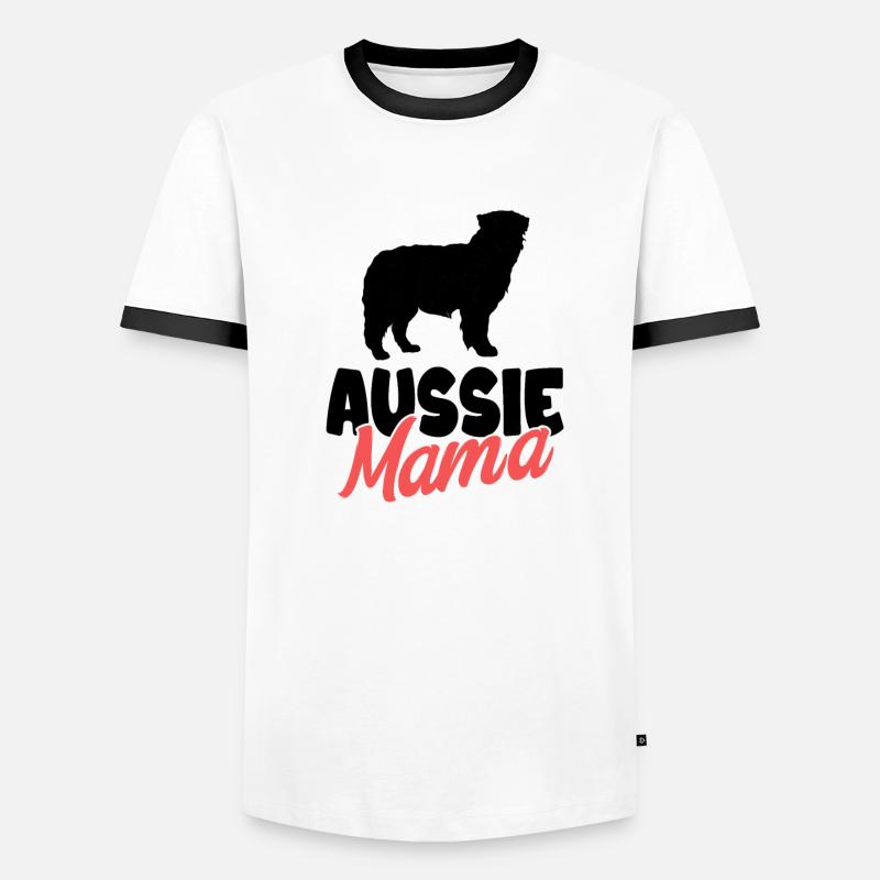 Australian Shepherd Men's Ringer Shirt