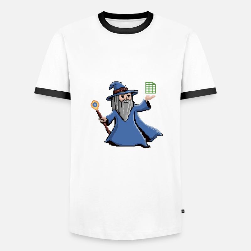 Tableur Assistant Drôle Contrôleur Comptable T-shirt contrasté Homme