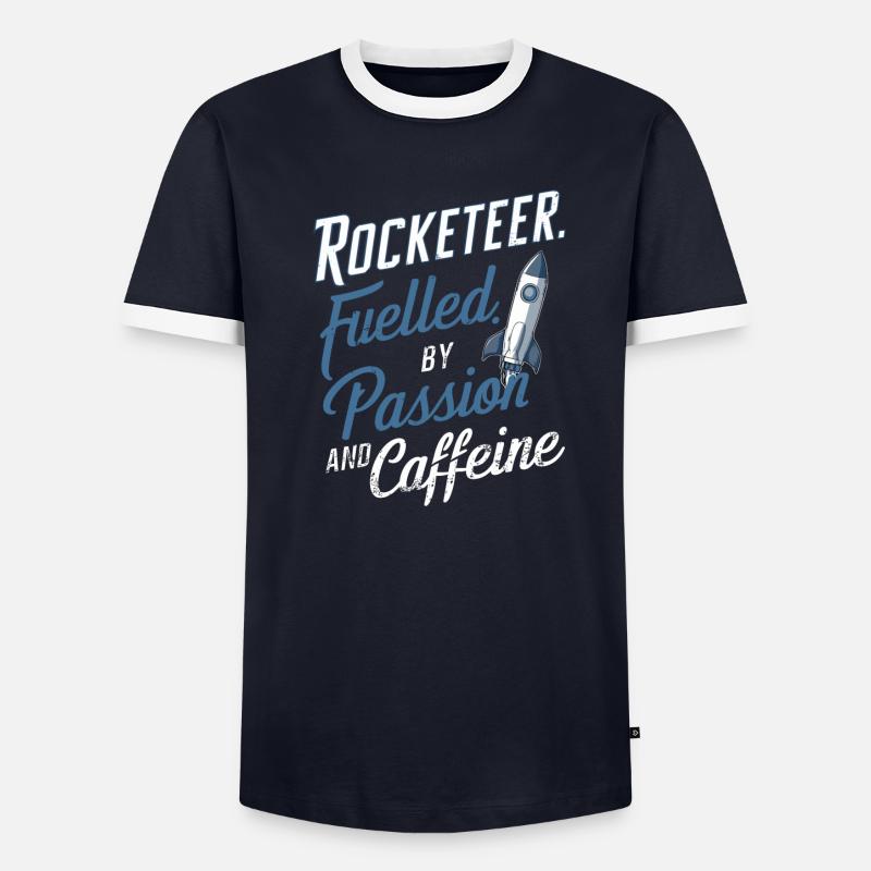 Maquette Rocket Builder T-shirt contrasté Homme