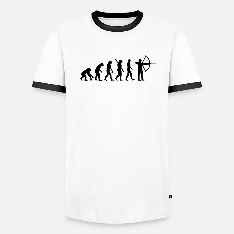 Évolution Tir à l'arc T-shirt contrasté Homme