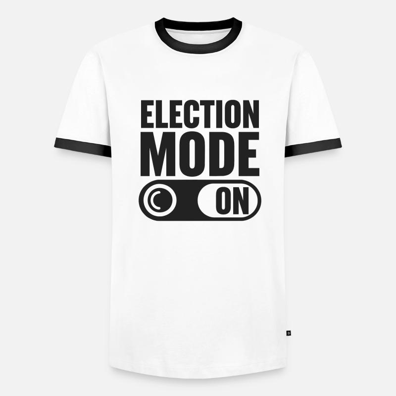 Election Mode On Men's Ringer Shirt