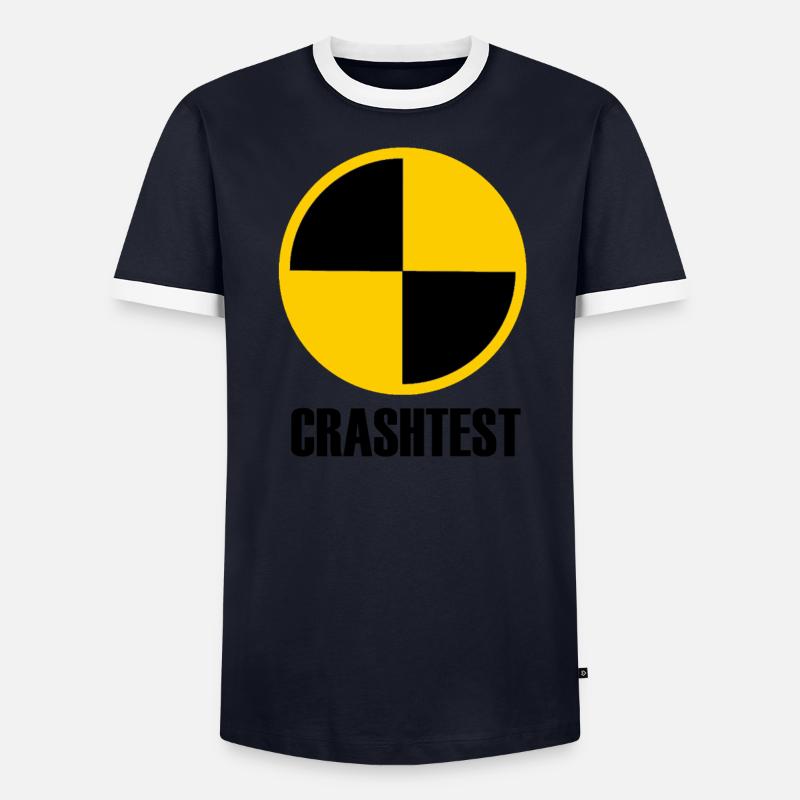CRASH TEST T-shirt contrasté Homme