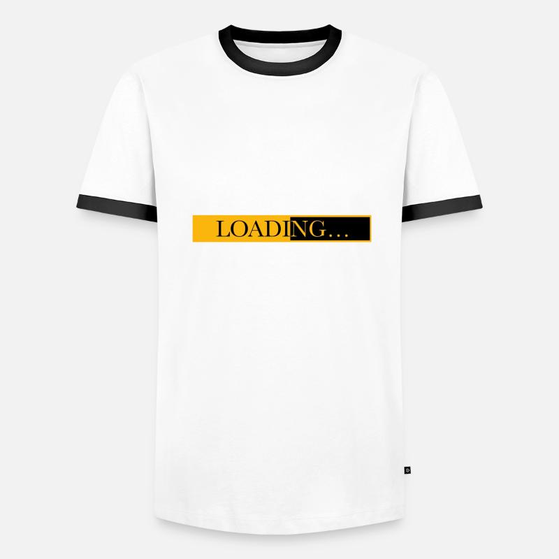 Crypto Millionaire Loading Men's Ringer Shirt