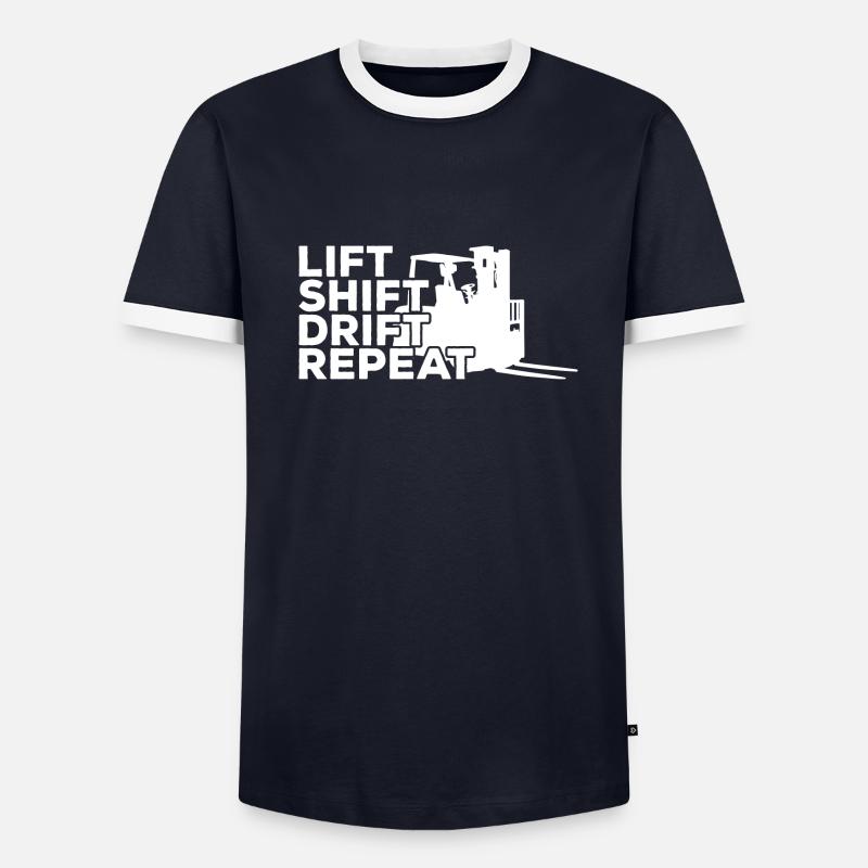 Gabelstaplerfahrer Gabelstaplerfahrer Gabelstapler - Männer Kontrast-T-Shirt - 