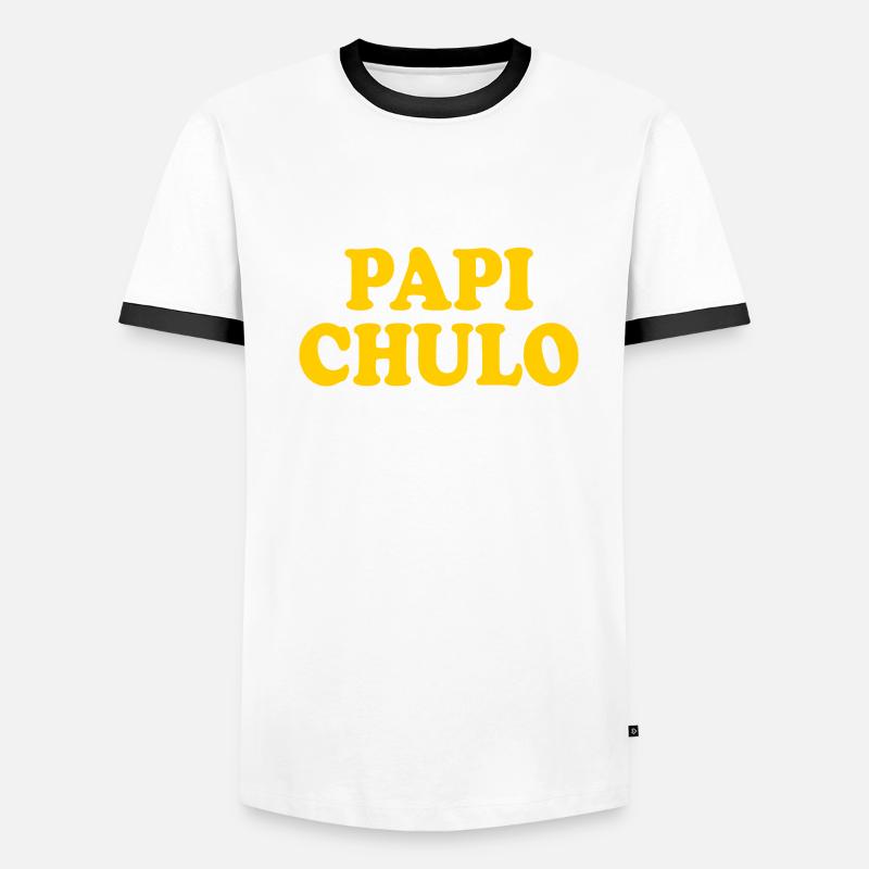 Papi chulo Männer Kontrast-T-Shirt