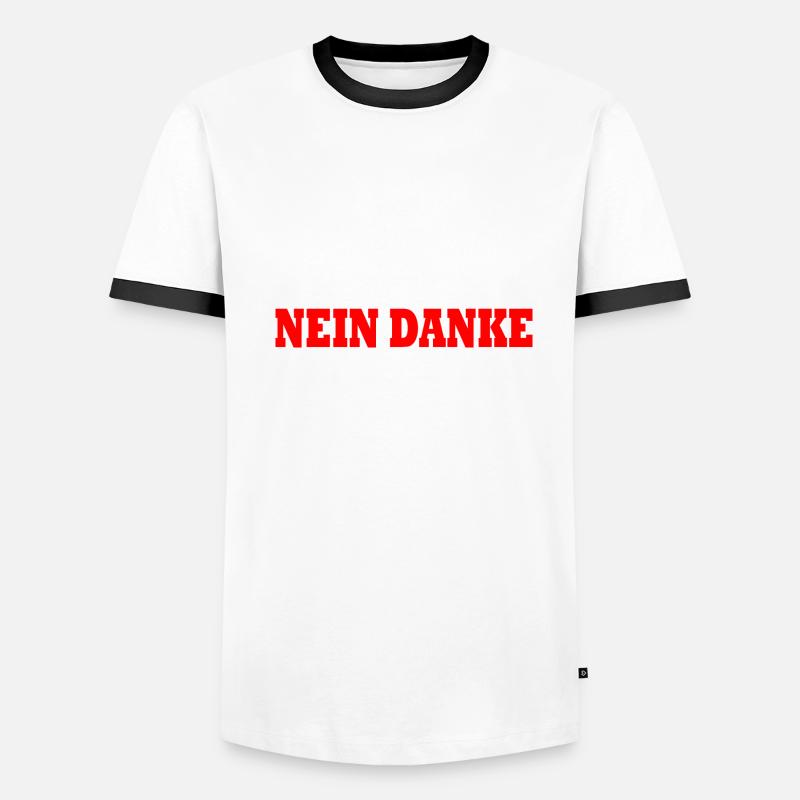 Dexit non merci T-shirt contrasté Homme