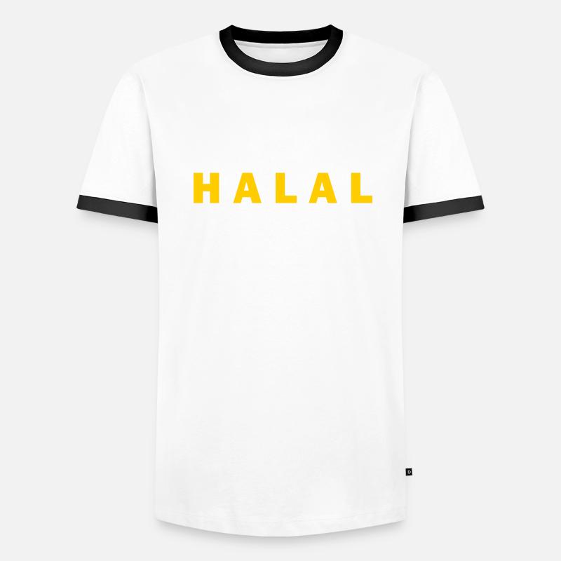 Halal Männer Kontrast-T-Shirt