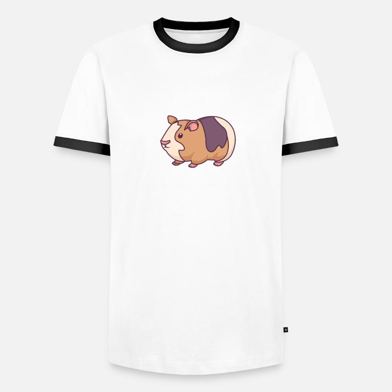 Cochon d'Inde Cochon d'Inde: Wheek! Wheek! T-shirt contrasté Homme
