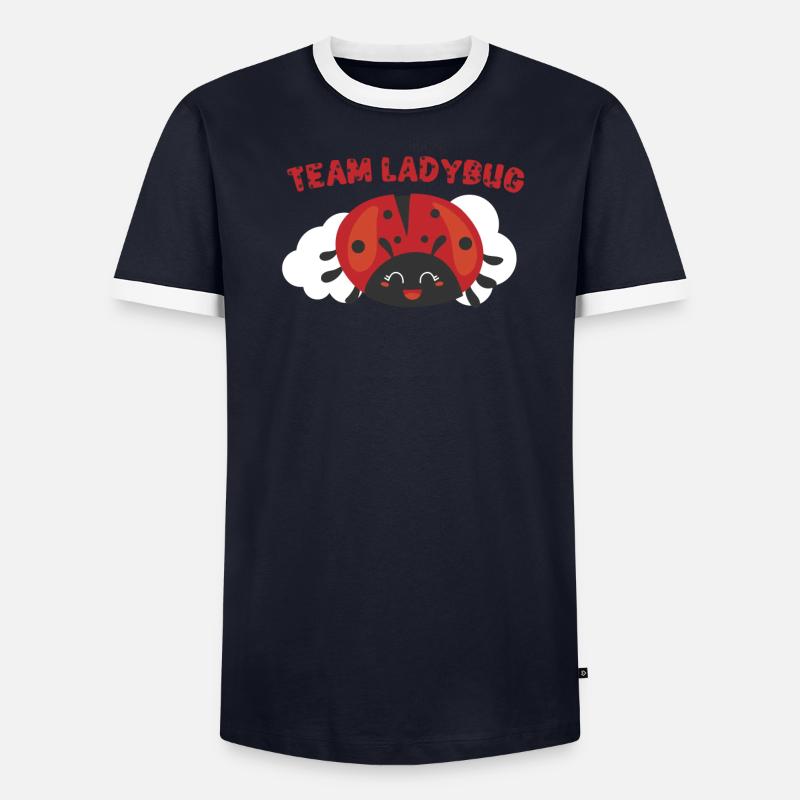 Ladybug Ladybug Entomology Insects Men's Ringer Shirt