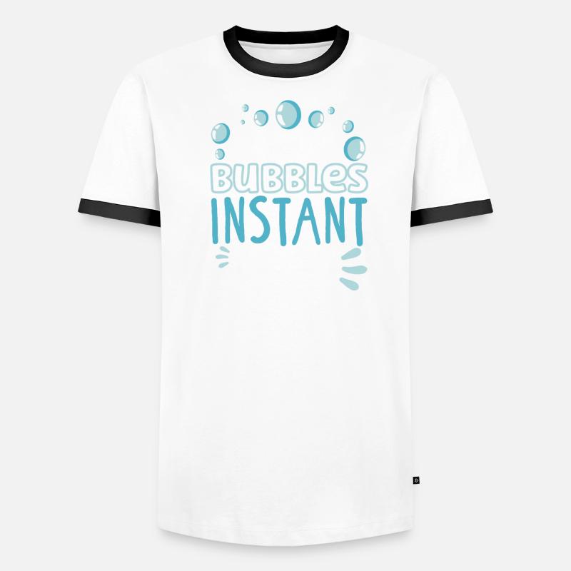 Soap Making Soap Boiler Soap Bubble Bubble Men's Ringer Shirt