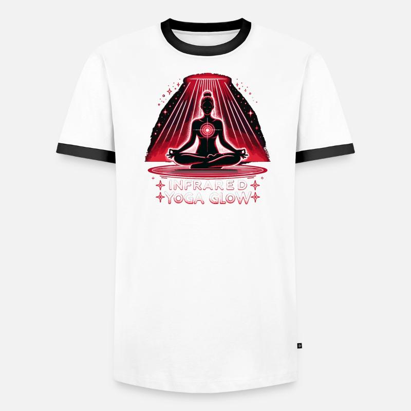 Red Light Therapy Low-level Laser Therapy for Men's Ringer Shirt